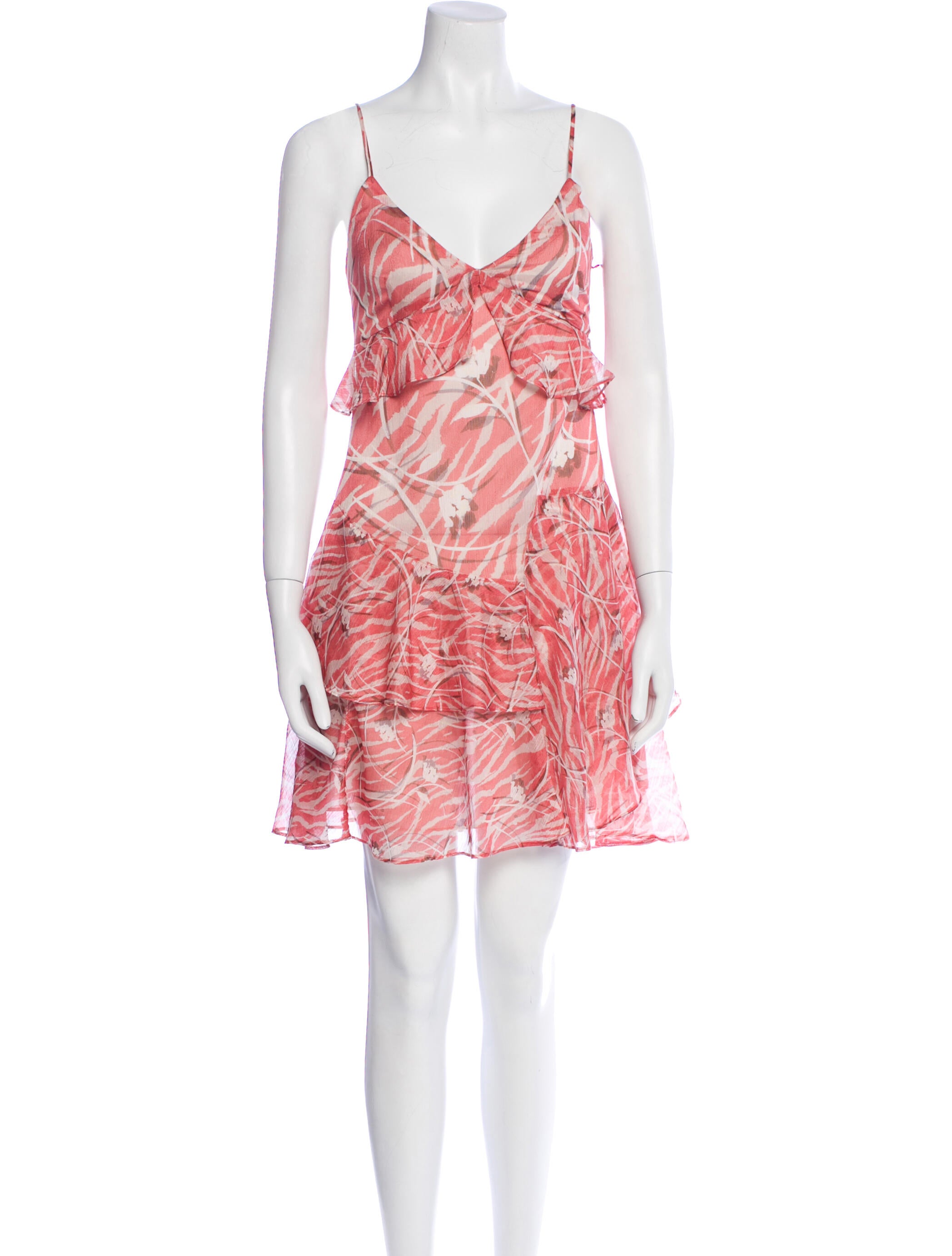 AllSaints Printed Mini Dress