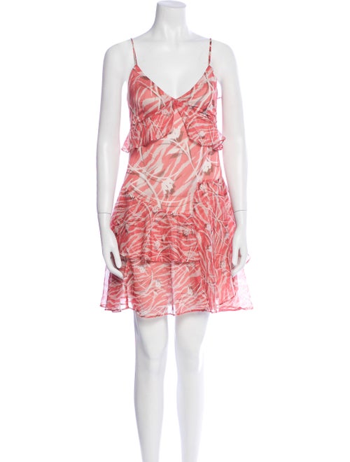 AllSaints Printed Mini Dress