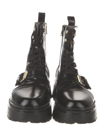 AllSaints Leather Combat Boots