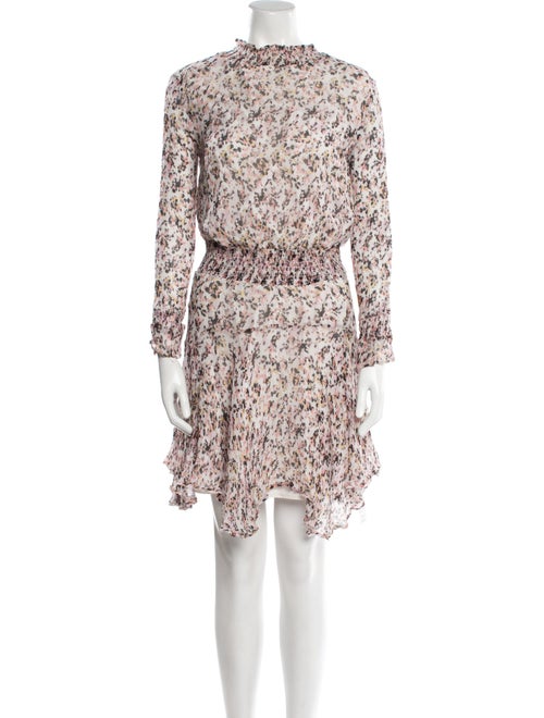 AllSaints Floral Print Knee-Length Dress