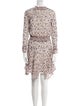 AllSaints Floral Print Knee-Length Dress