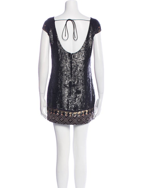 AllSaints Patterned Mini Dress