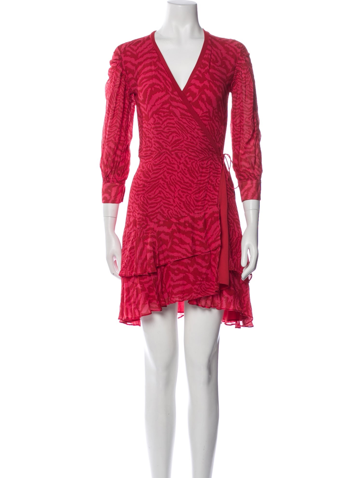 AllSaints Printed Mini Dress