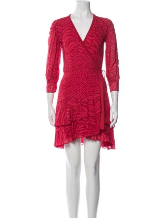 AllSaints Printed Mini Dress