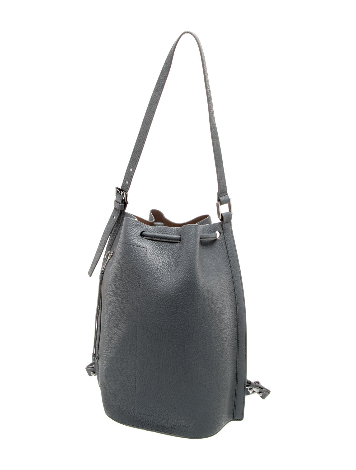 AllSaints Leather Bucket Bag