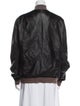 AllSaints Leather Bomber Jacket