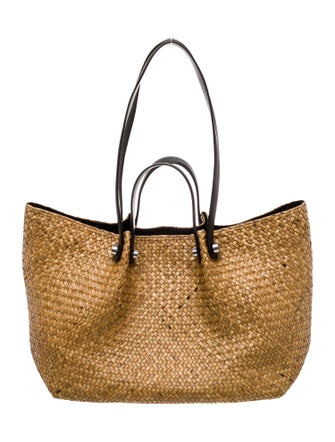 AllSaints Raffia Tote