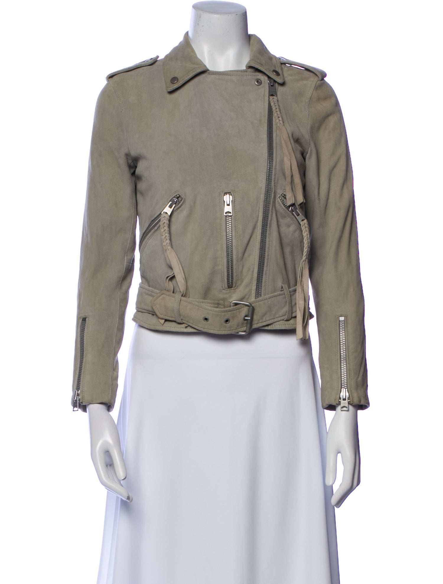 AllSaints Leather Biker Jacket