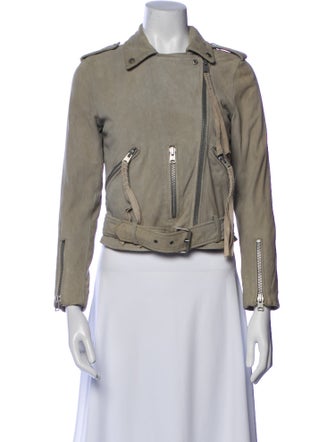AllSaints Leather Biker Jacket