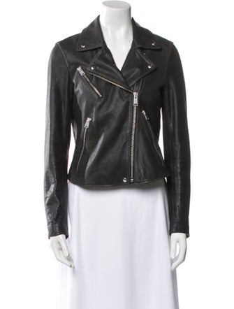 AllSaints Leather Biker Jacket