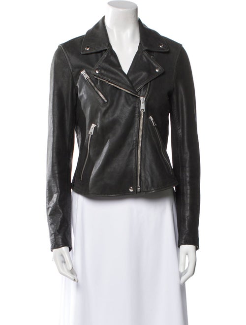 AllSaints Leather Biker Jacket