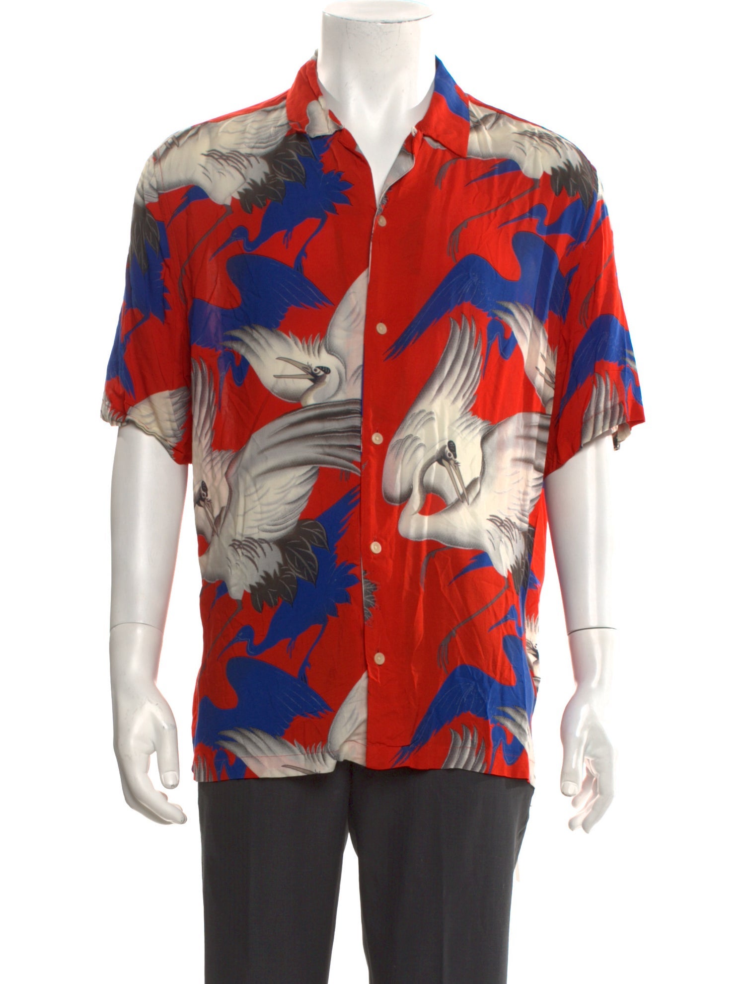 AllSaints Printed Short Sleeve Shirt