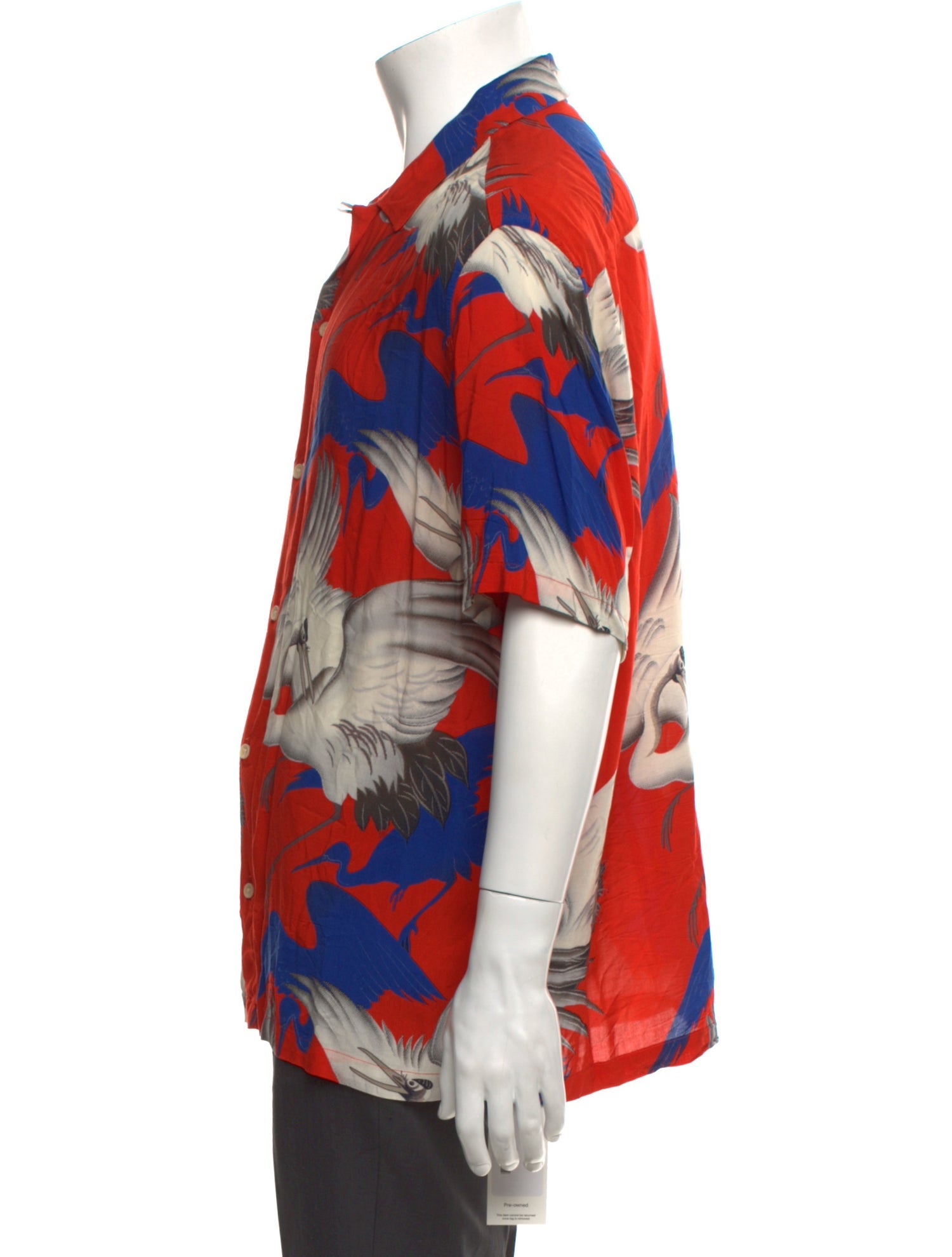 AllSaints Printed Short Sleeve Shirt