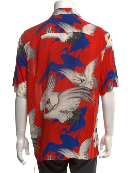 AllSaints Printed Short Sleeve Shirt