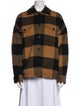 AllSaints Plaid Print Jacket