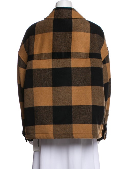 AllSaints Plaid Print Jacket