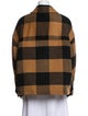 AllSaints Plaid Print Jacket