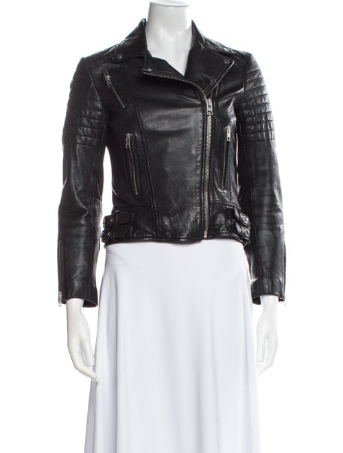 AllSaints Leather Biker Jacket