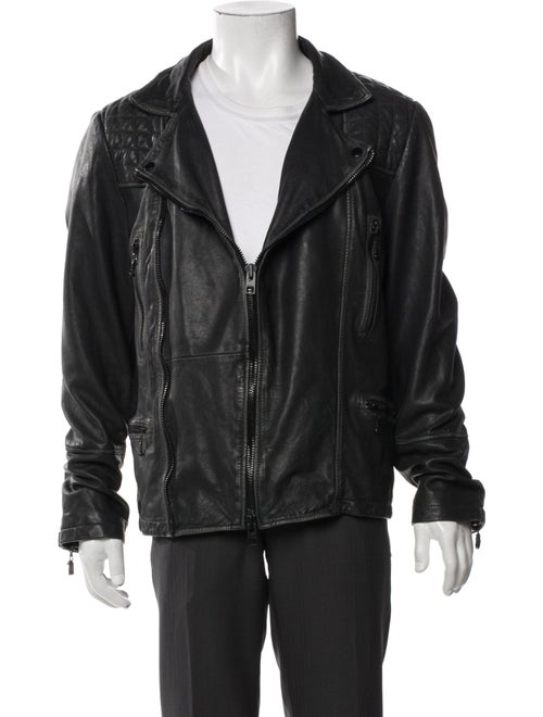 AllSaints Leather Moto Jacket