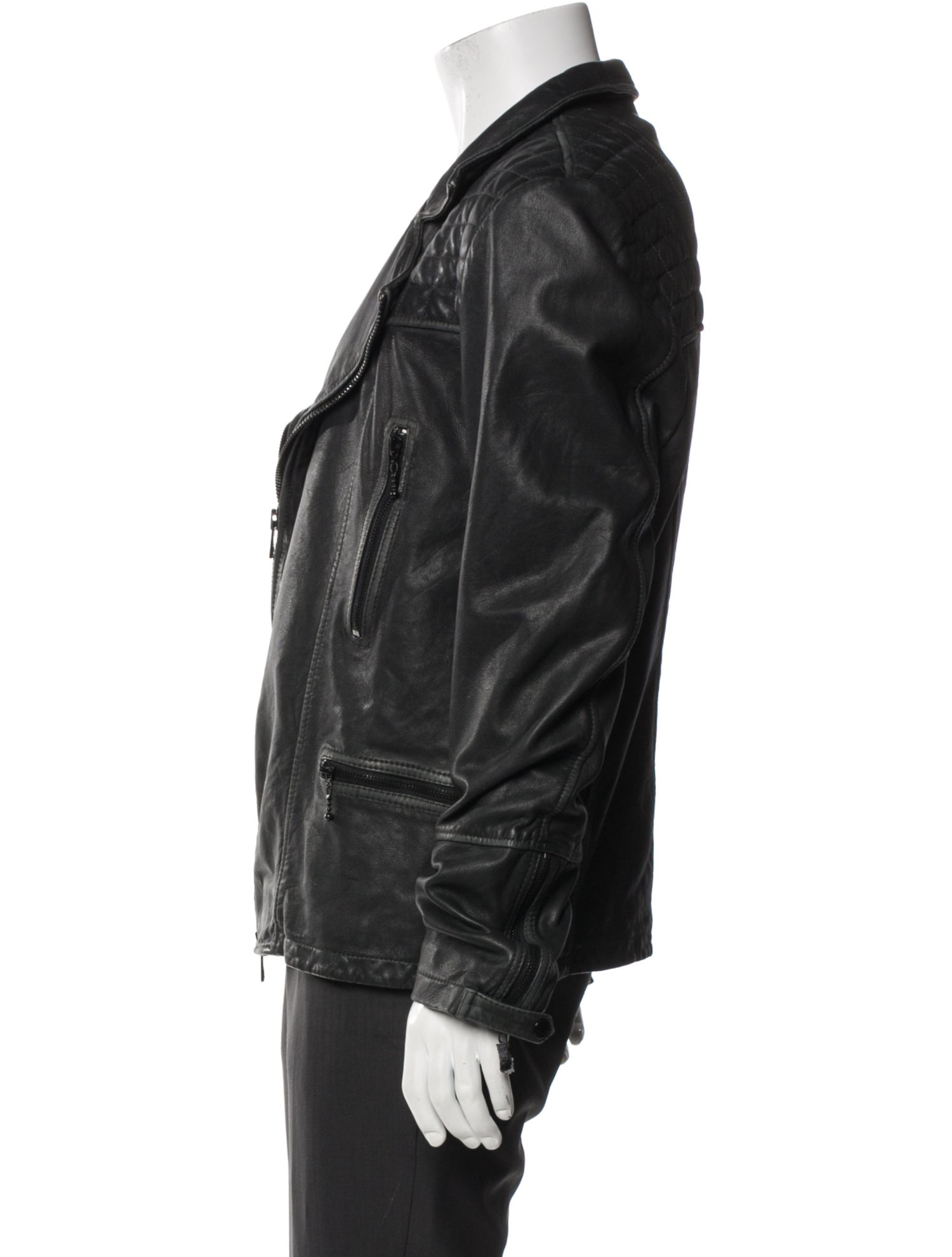 AllSaints Leather Moto Jacket