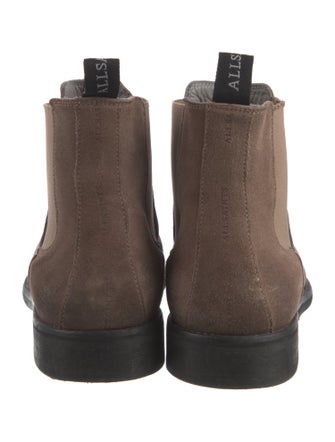 AllSaints Suede Chelsea Boots