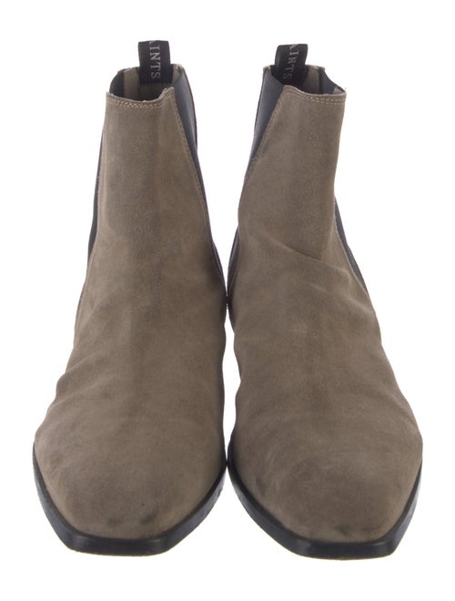 AllSaints Suede Chelsea Boots
