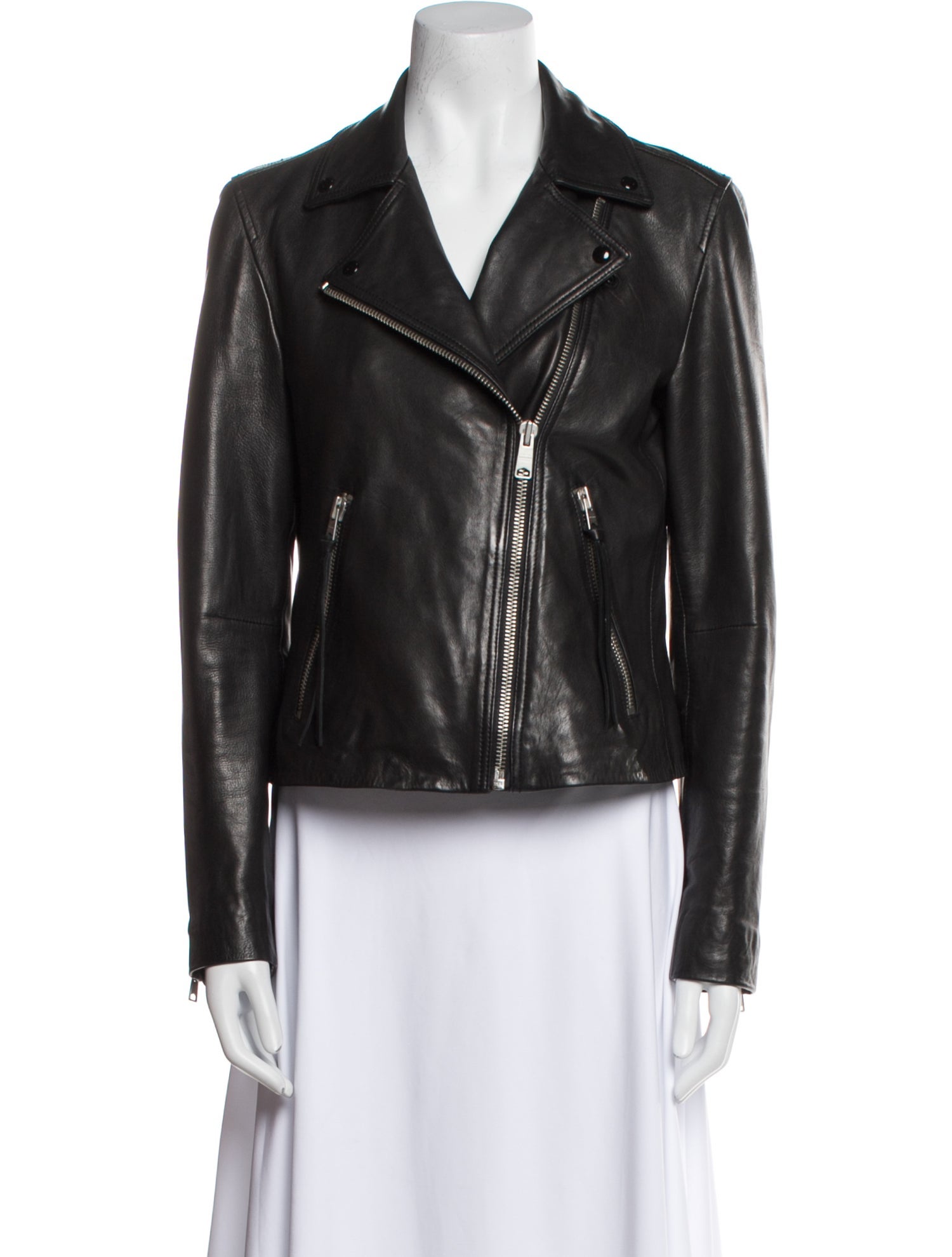 AllSaints Leather Biker Jacket
