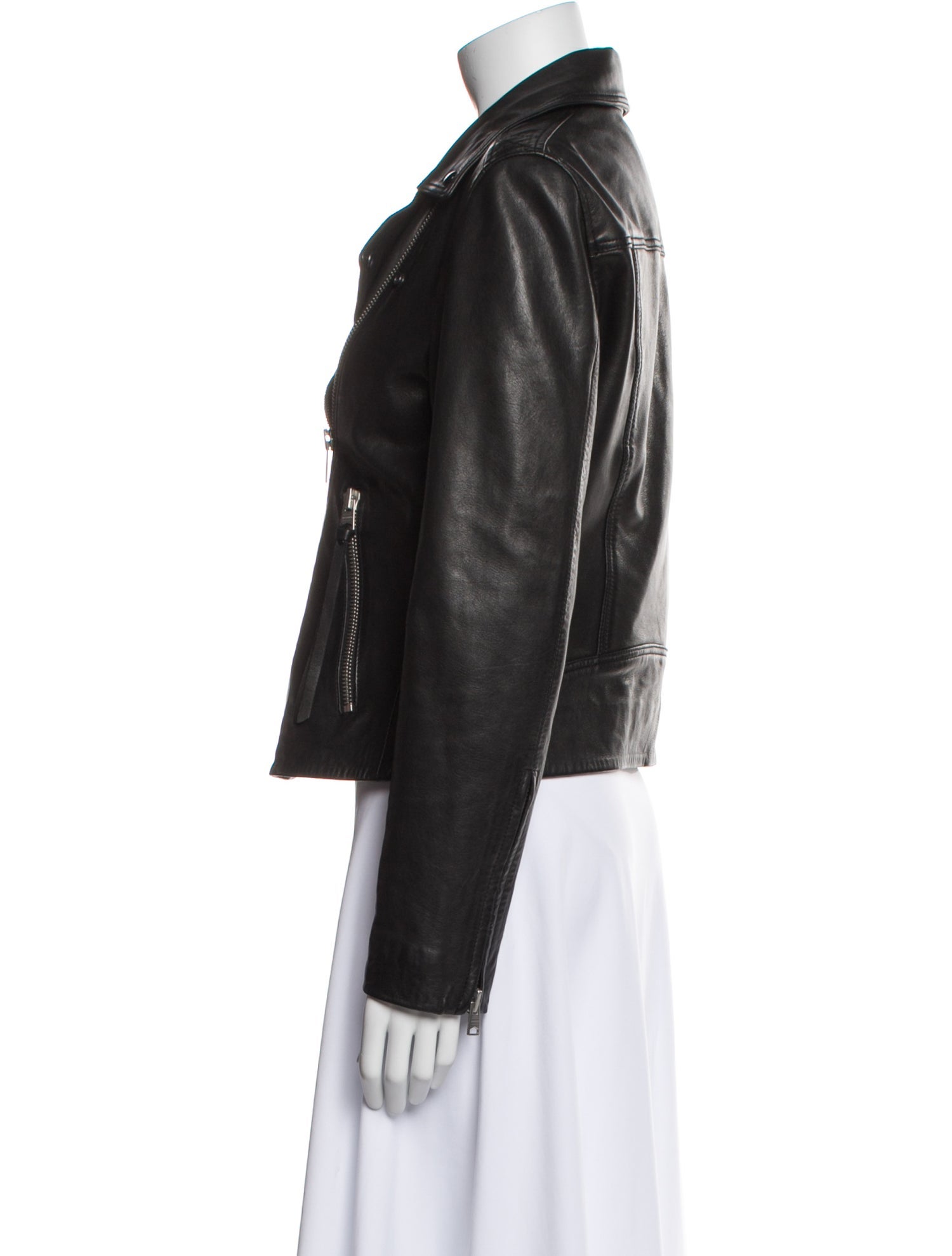 AllSaints Leather Biker Jacket