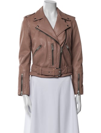AllSaints Leather Biker Jacket