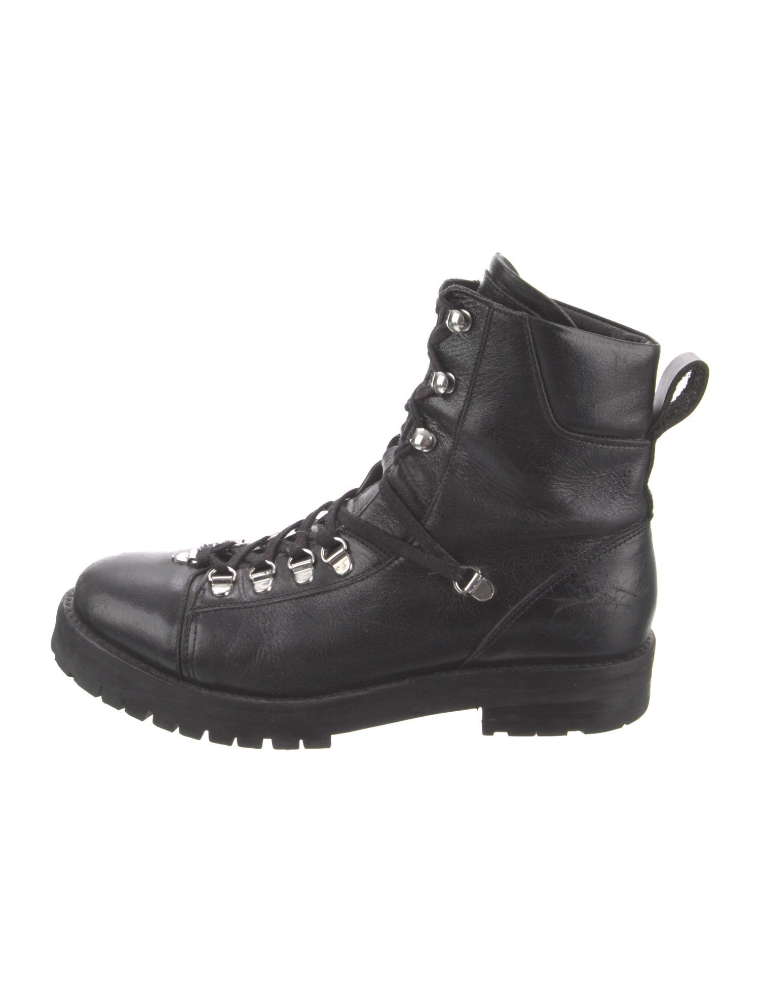 AllSaints Leather Combat Boots
