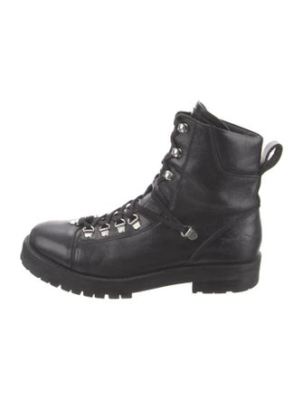 AllSaints Leather Combat Boots