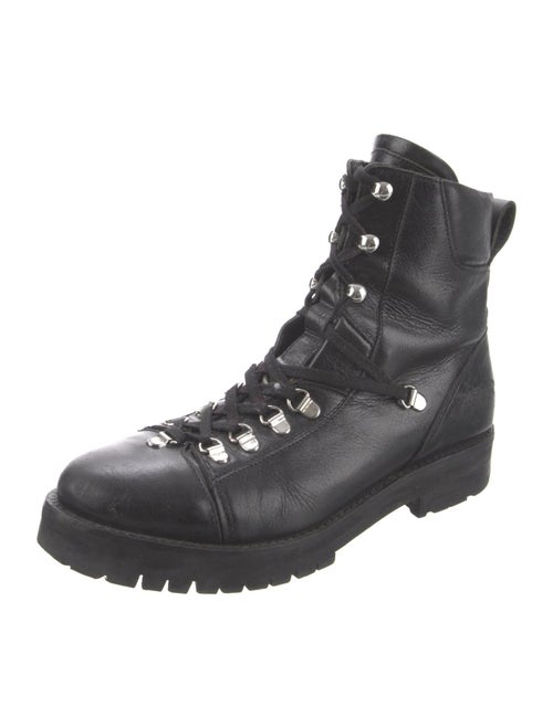 AllSaints Leather Combat Boots