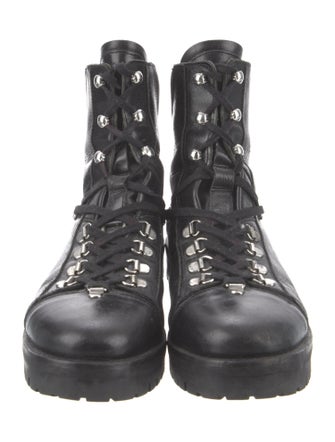 AllSaints Leather Combat Boots