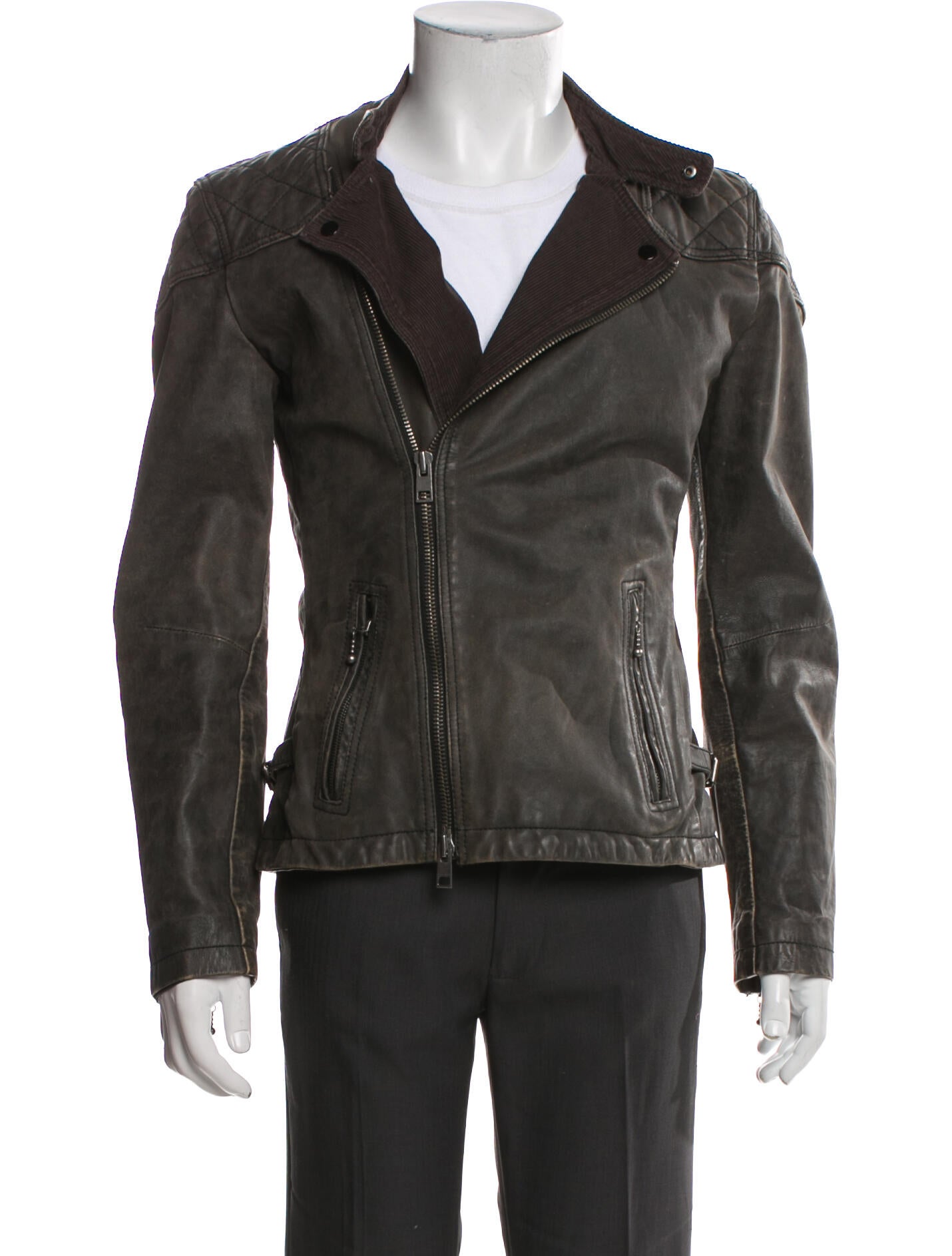 AllSaints Leather Moto Jacket