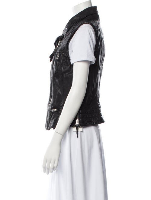 AllSaints Leather Vest