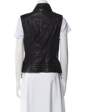 AllSaints Leather Vest