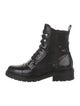 AllSaints Patent Leather Combat Boots