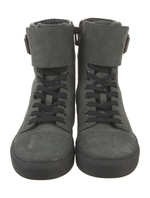 AllSaints Suede Combat Boots