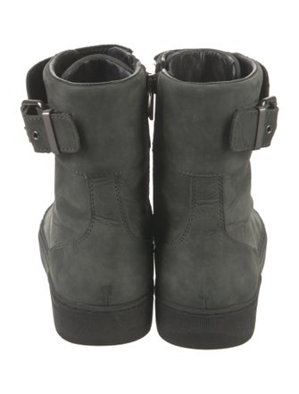 AllSaints Suede Combat Boots
