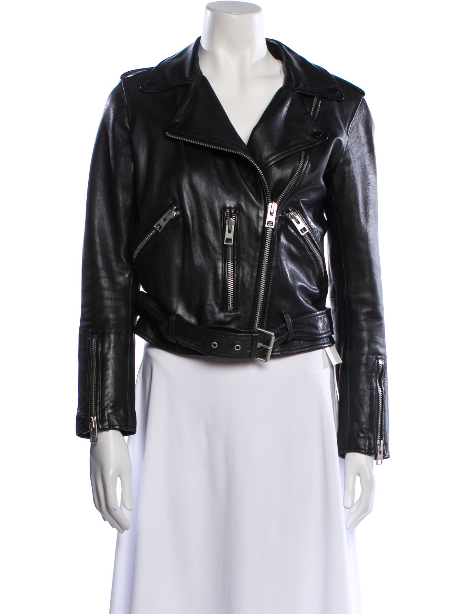 AllSaints Leather Biker Jacket