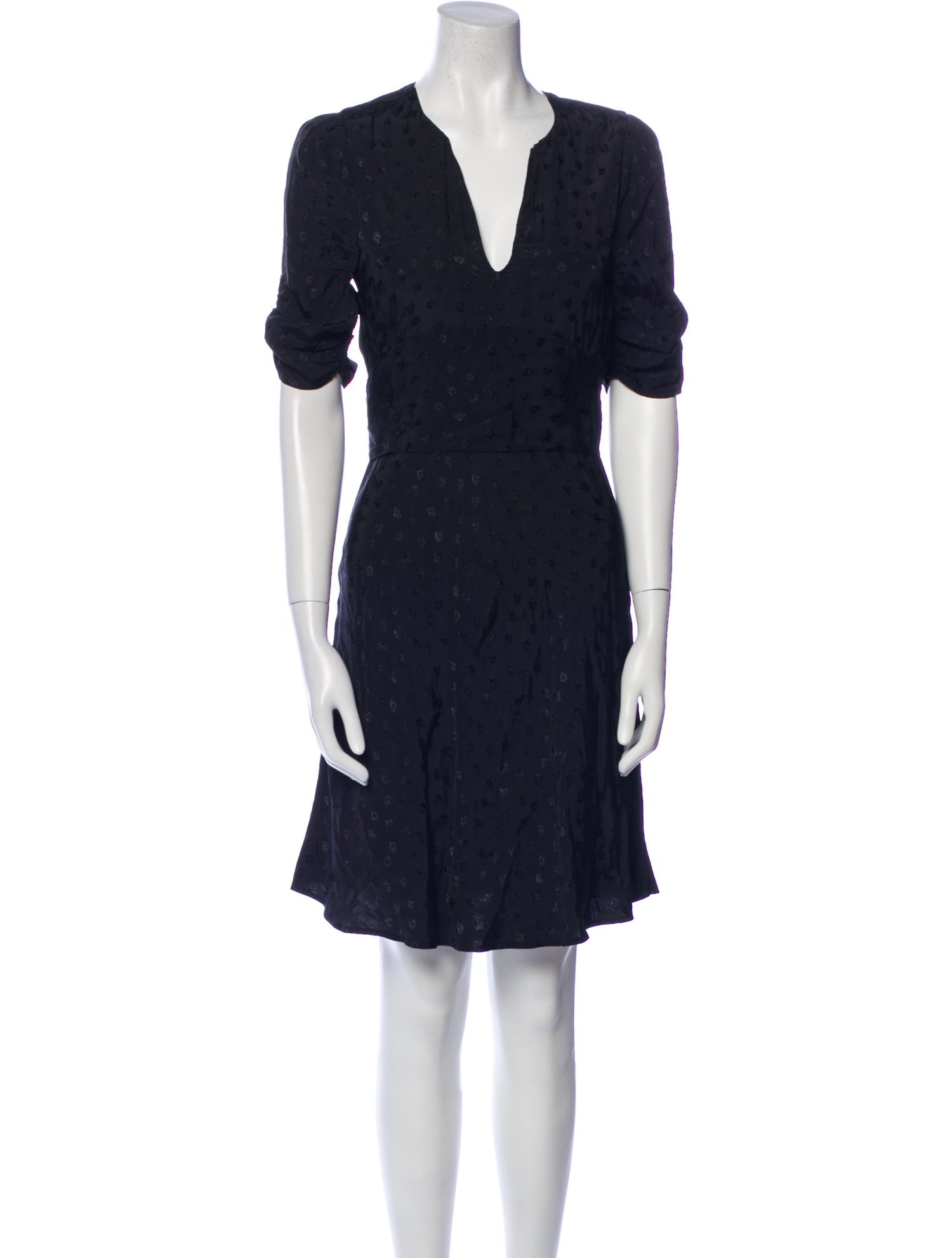 AllSaints Printed Knee-Length Dress