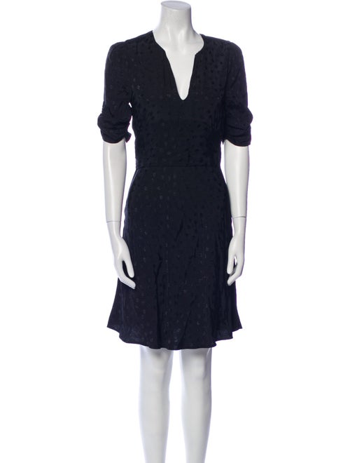 AllSaints Printed Knee-Length Dress