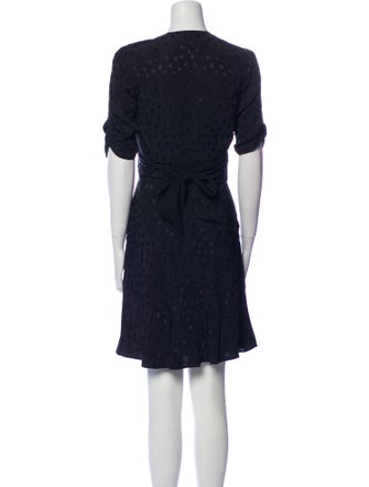 AllSaints Printed Knee-Length Dress