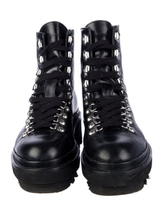 AllSaints Leather Combat Boots