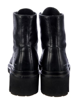 AllSaints Leather Combat Boots