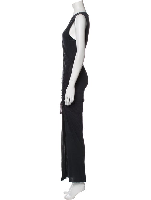 AllSaints V-Neck Long Dress