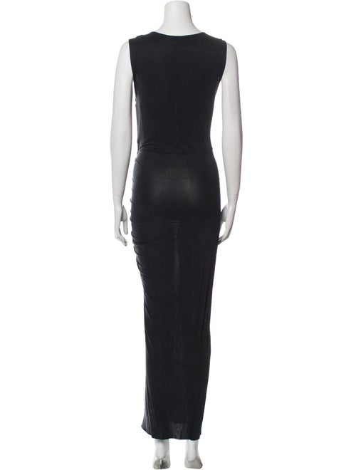 AllSaints V-Neck Long Dress