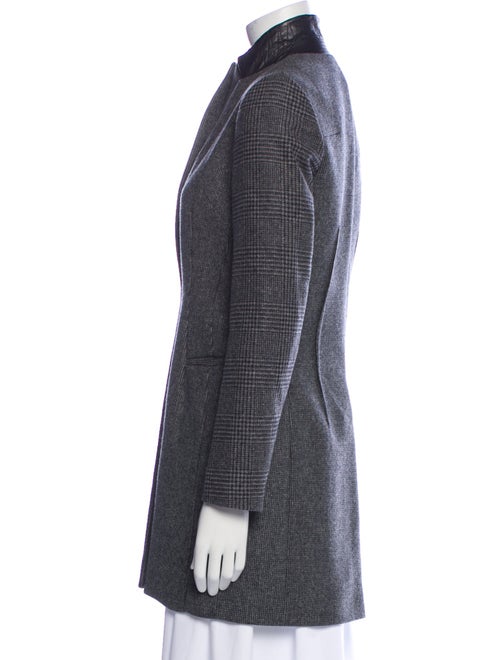 AllSaints Virgin Wool Tweed Pattern Blazer