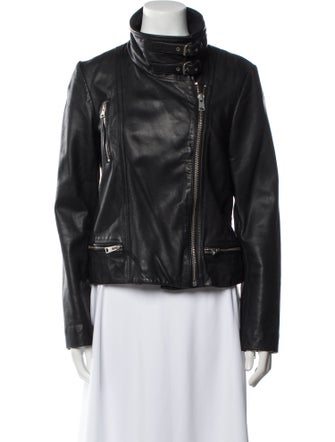 AllSaints Leather Biker Jacket