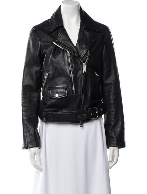 AllSaints Leather Biker Jacket